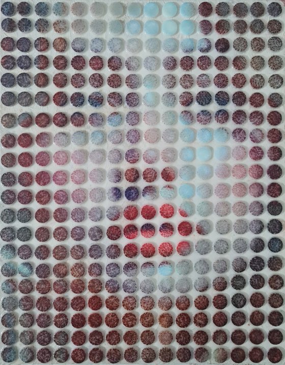 In your thoughts (n.717) - Dot Art series