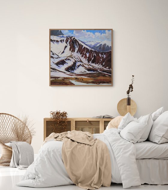 Spring in the mountains