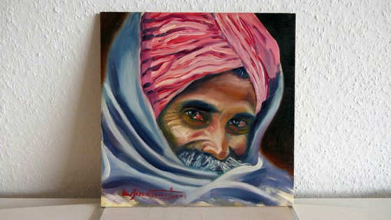 A SHY RAJHASTAN SHEPHARD