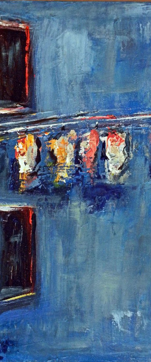 Windows - Laundry 24x18 by BenWill