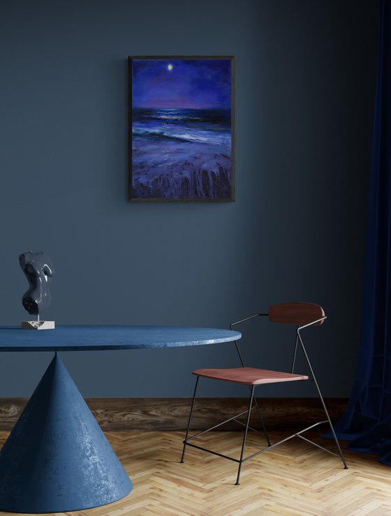 "Night on the sea"