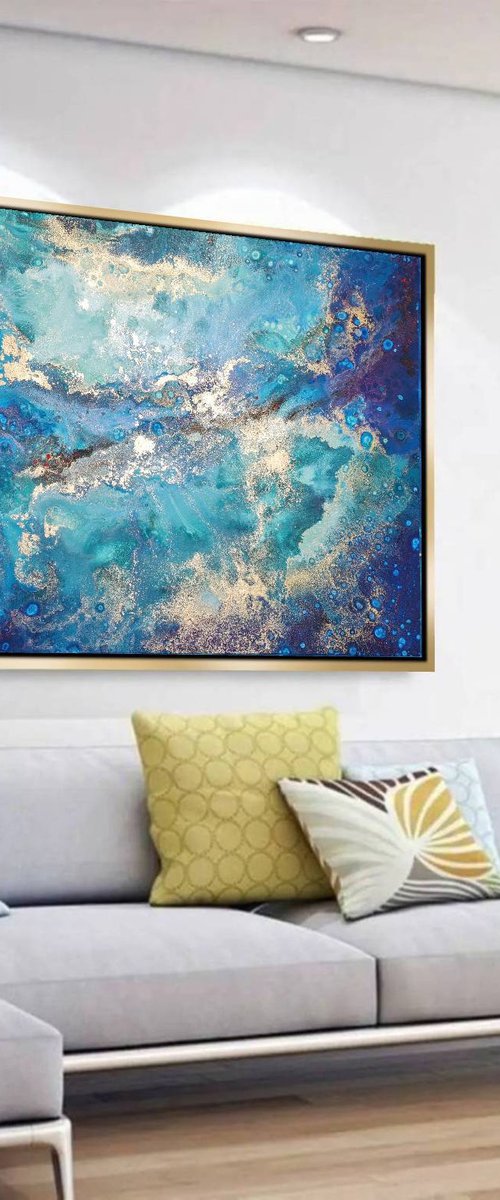 Paradise  (100x150cm) by Eleni Denart