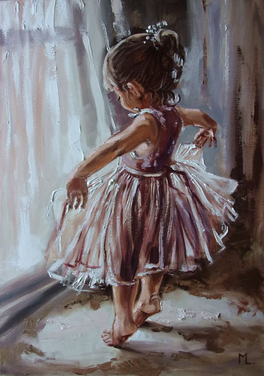 UHD tonalism nightmarish painting of a little girl in