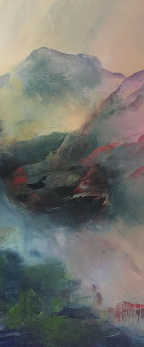 In the mountains by Ludmila Budanov