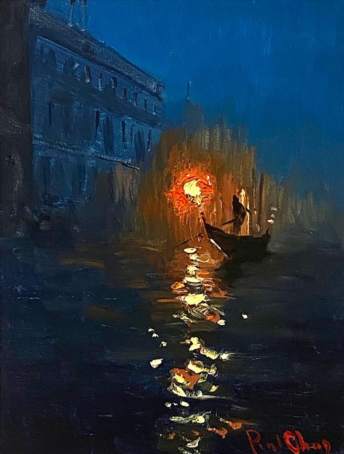 Venice Night #10 by Paul Cheng