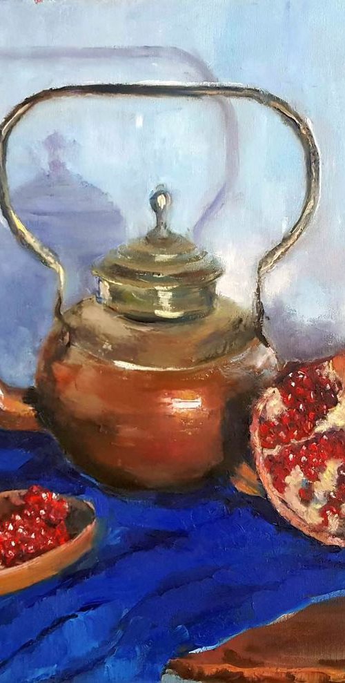 Pomegranate tea by Olga Egorov