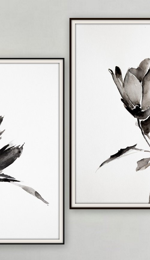 Floral Set by Nadia Moniatis