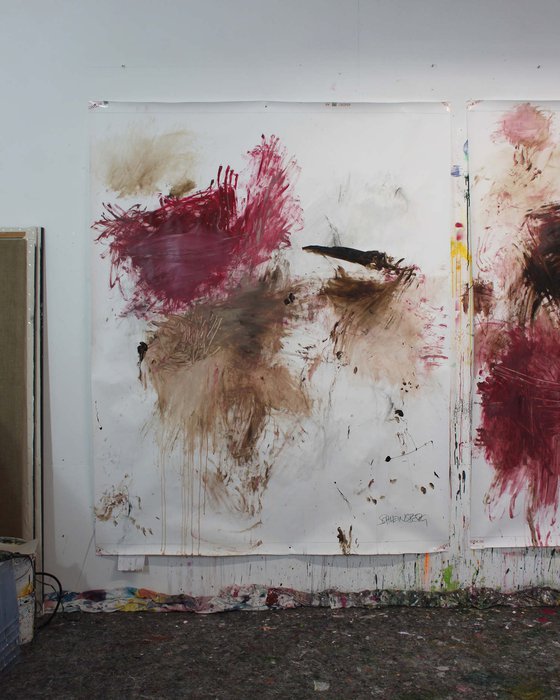 She Paints Outside the Lines No. 5