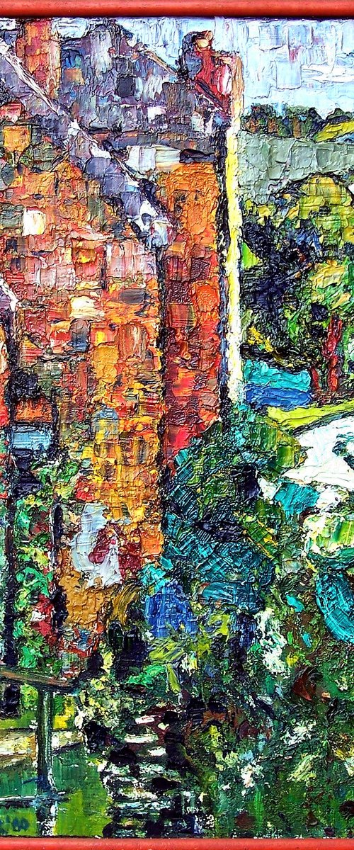 Back lane, Amble by Richard Meyer