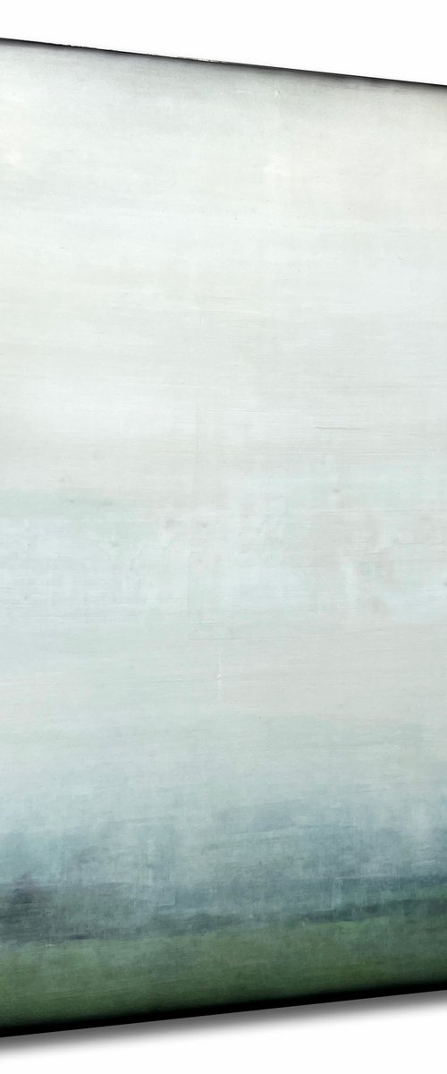 Foggy Field (36x48in) by Robert  Tillberg