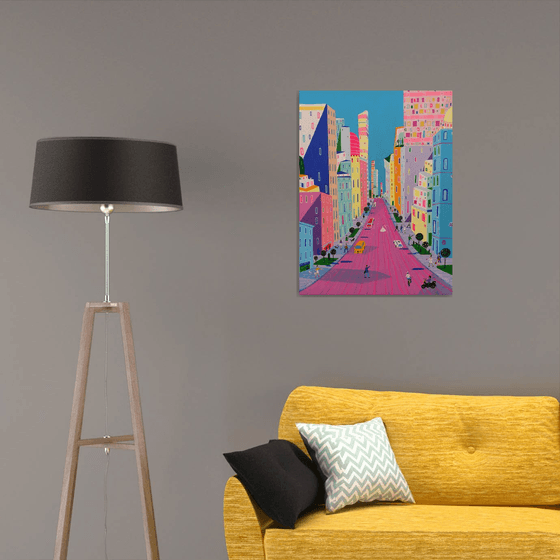 Bustling On Bourbon Street