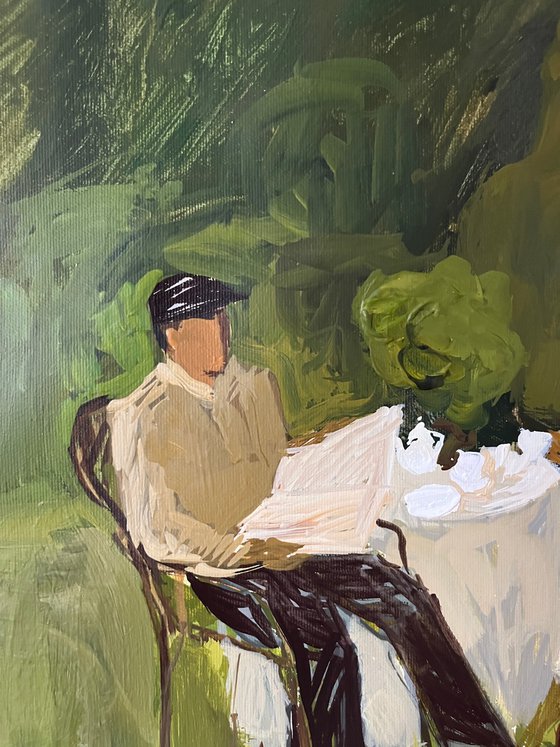 «Time of White Hydrangeas»