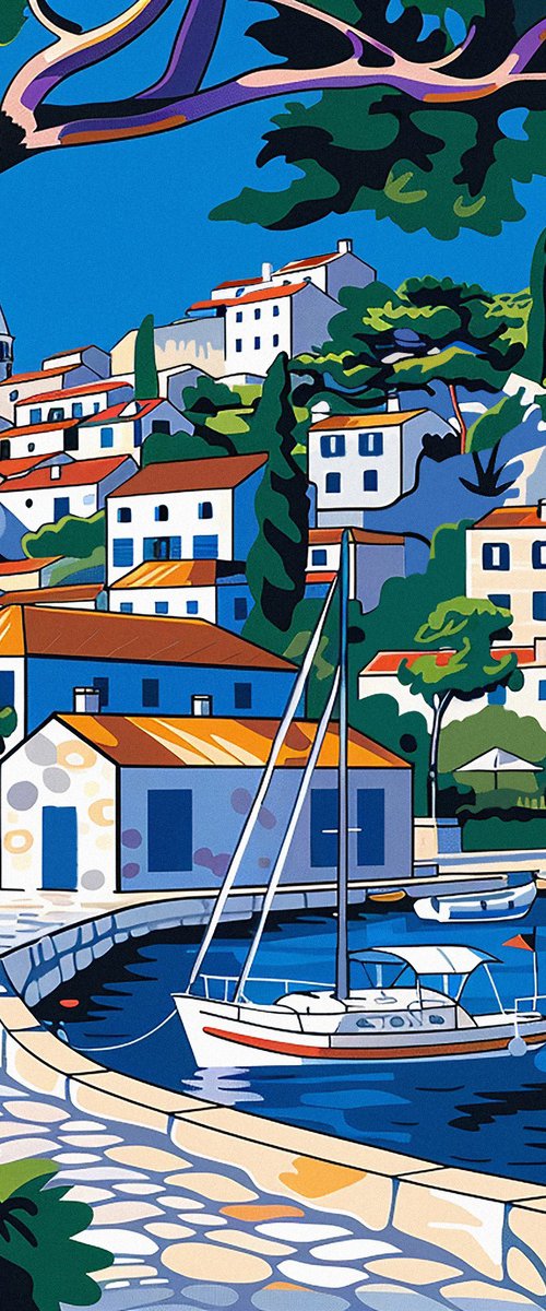 Hvar Island by Kosta Morr