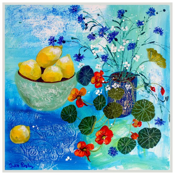 Lemons and Nasturtiums