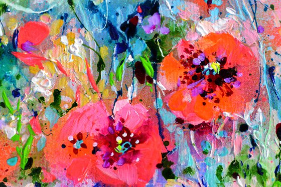 Tuscany Poppy Fields - Wild Flowers