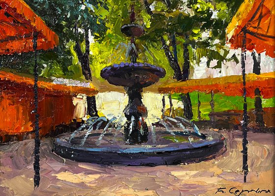 Fountain in the City Park