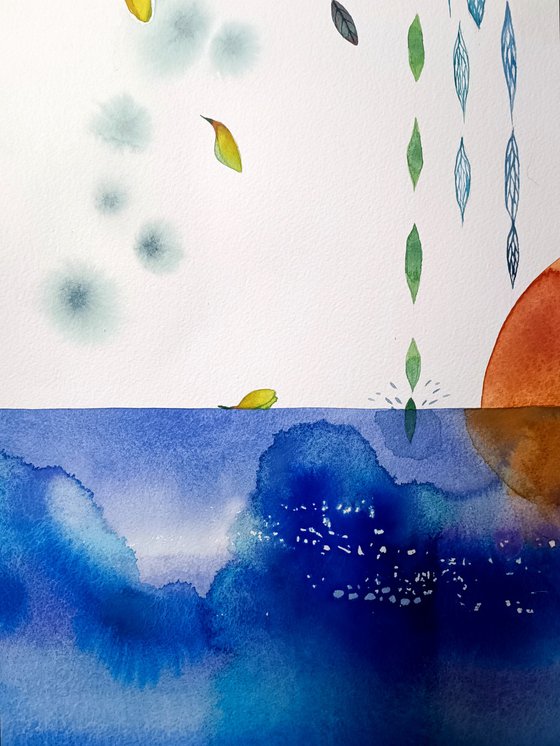 Geoflora di un' alba vegetale