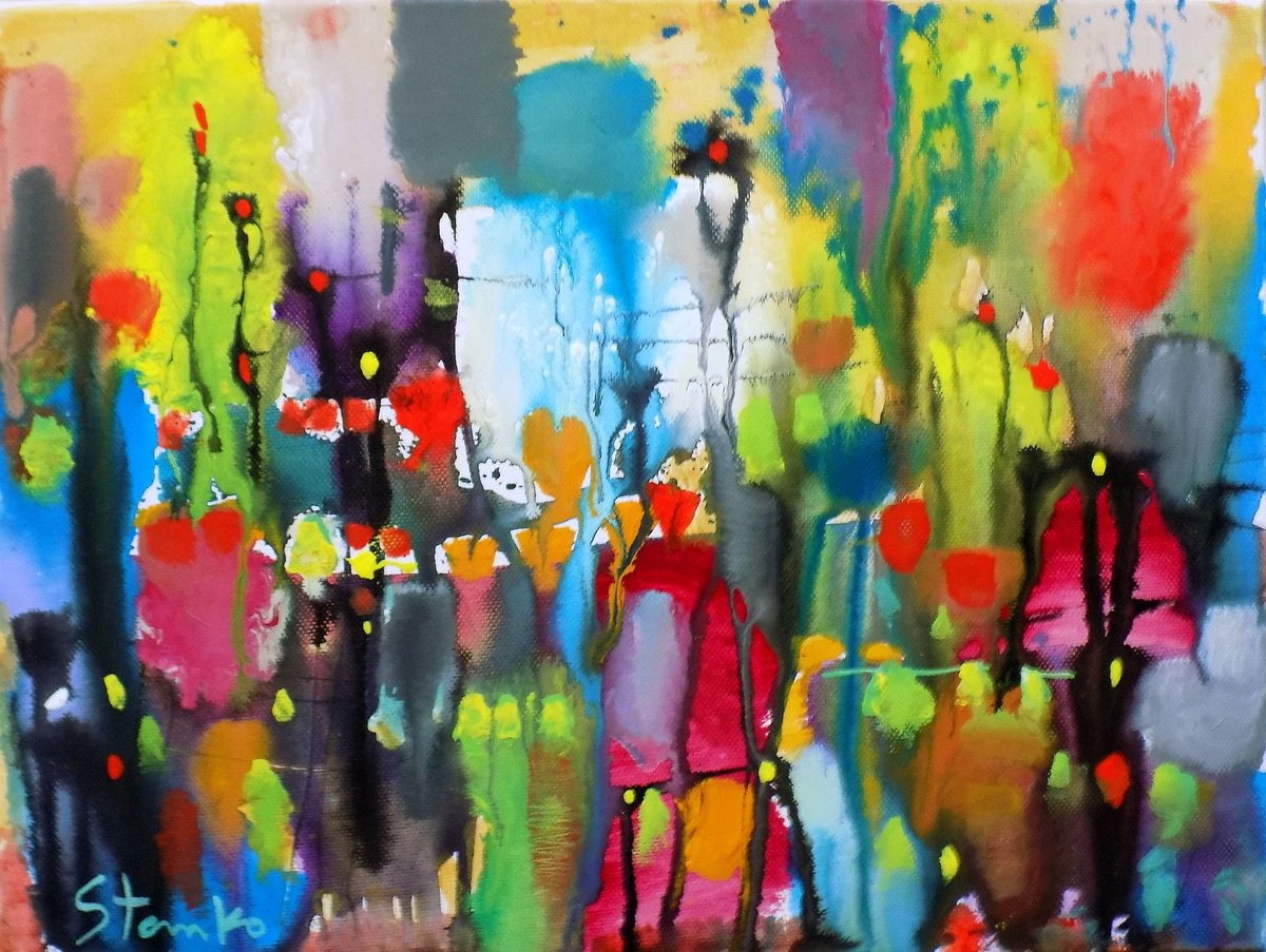  Just Rainy Xxix By Stanislav Bojankov, 16 X 12, Artwork For Sale On Artfinder