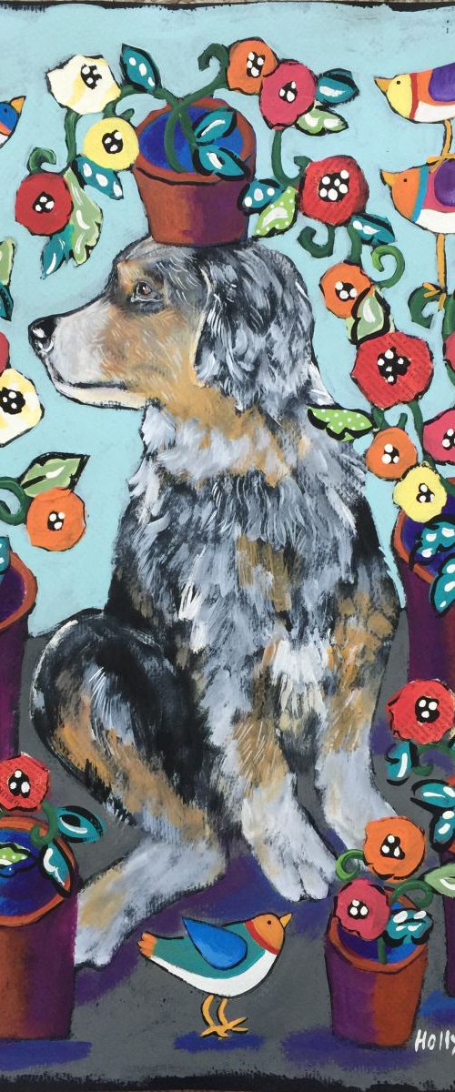 "Levon Pickles, Depicted as a Pothead" by Holly Wojahn