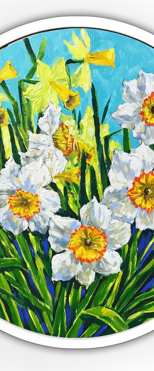 Spring spirit – Daffodils by Irina Redine
