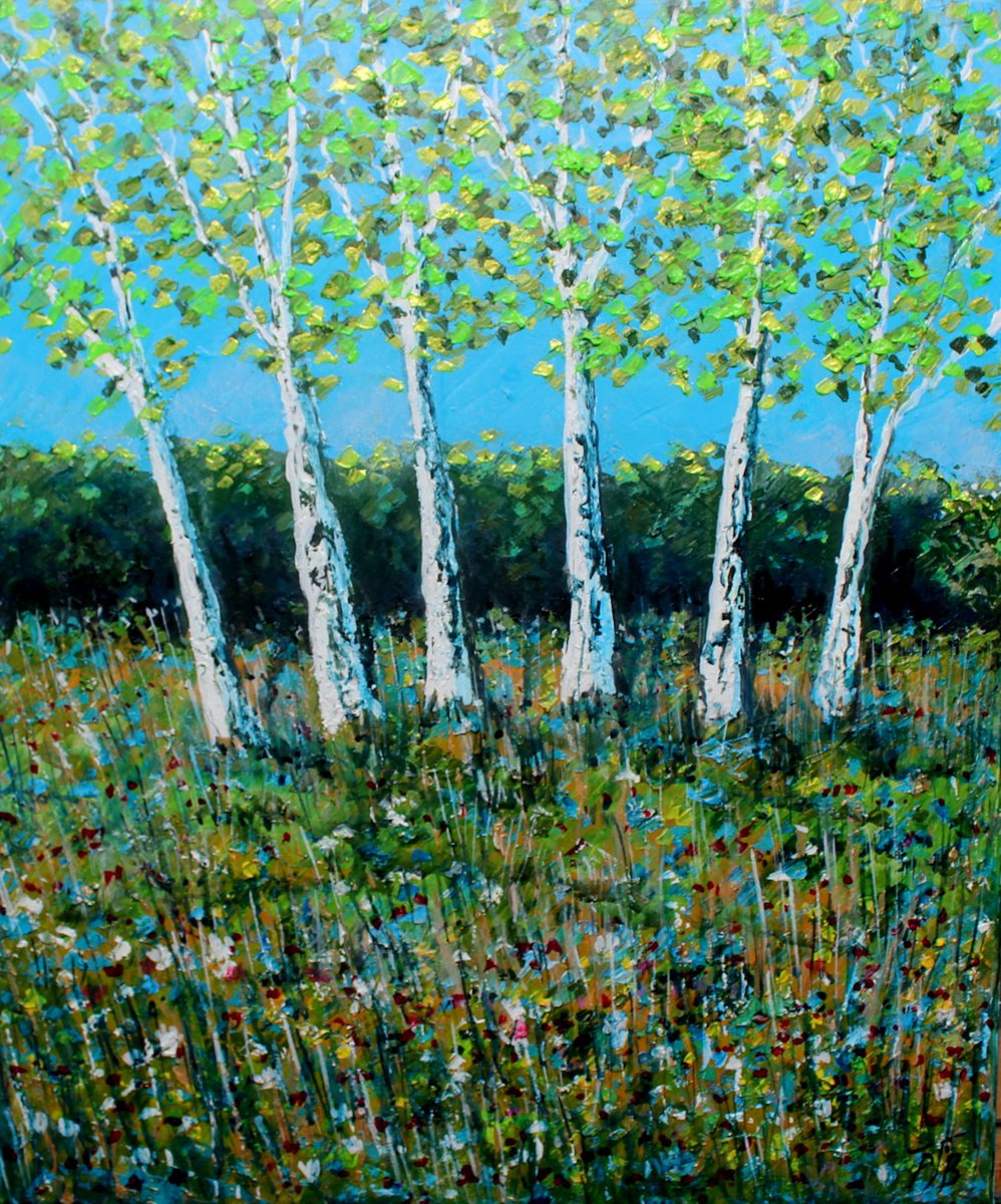  Meadow Ii By Paul J Best, 20 X 24, Artwork For Sale On Artfinder