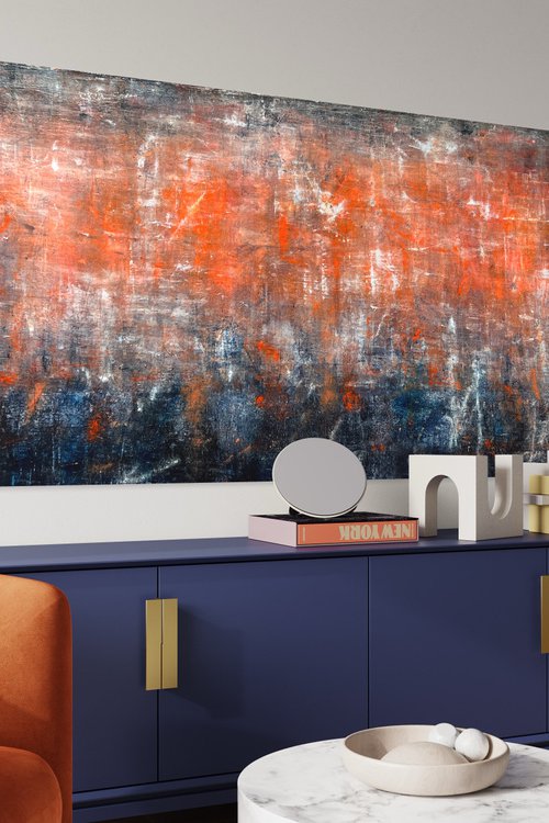 Midnight Blaze (XXL 90x42) by Robert  Tillberg