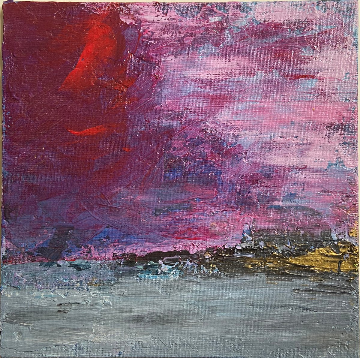 Storm - Small Abstract 003 by Maryna Vozniuk