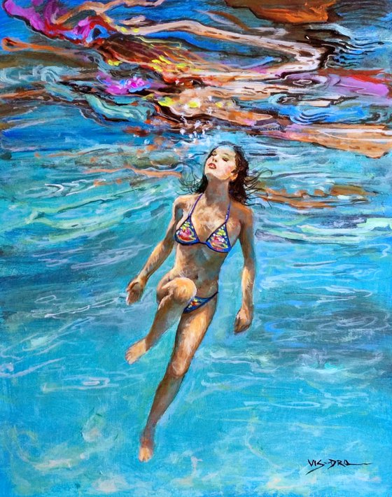 Girl swimming49