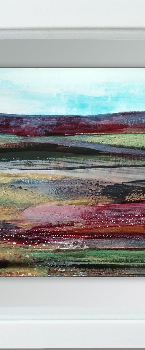 Abstract landscape #33 by Carolynne Coulson