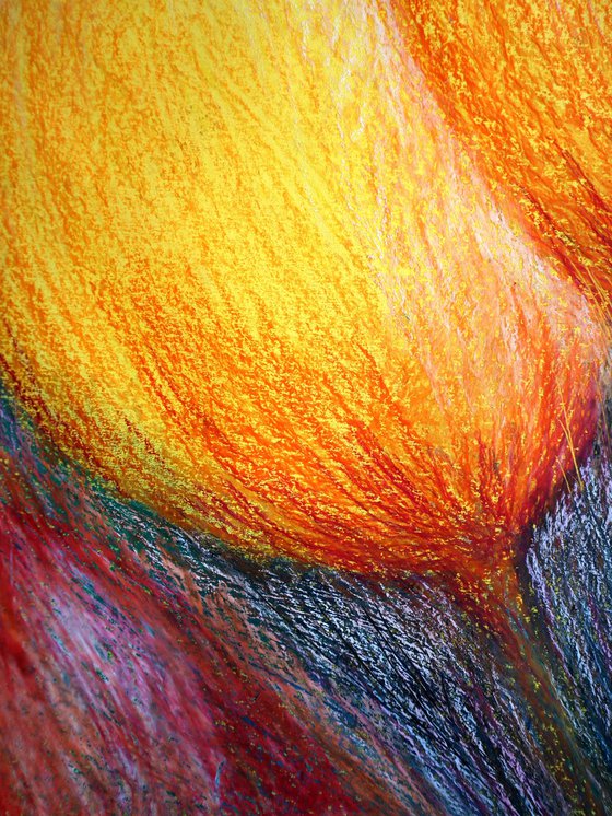 Fantasy with Flowers 337: paper 59x42cm