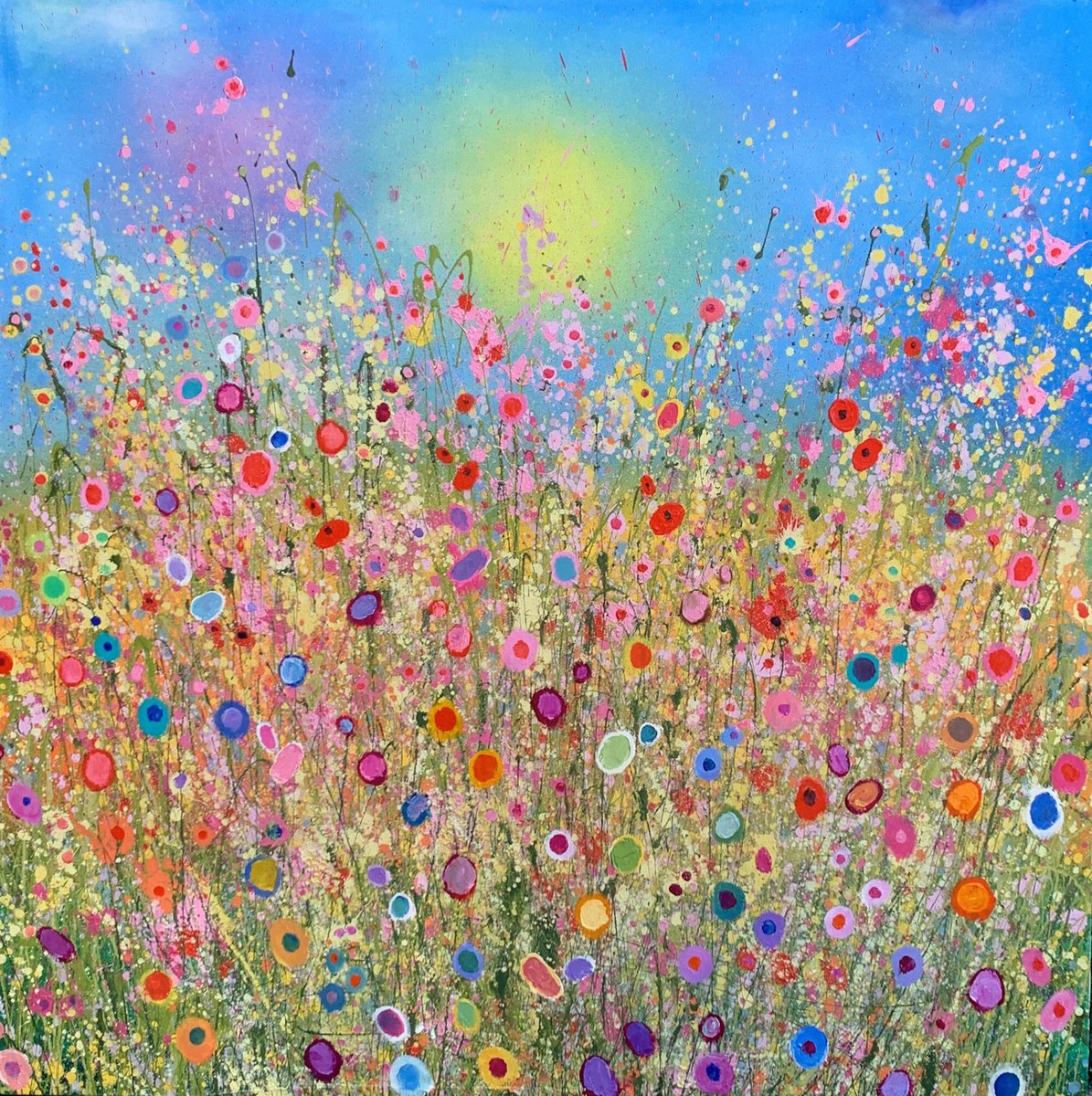Forever Loving You By Yvonne Coomber, 47 X 47, Artwork For Sale On Artfinder