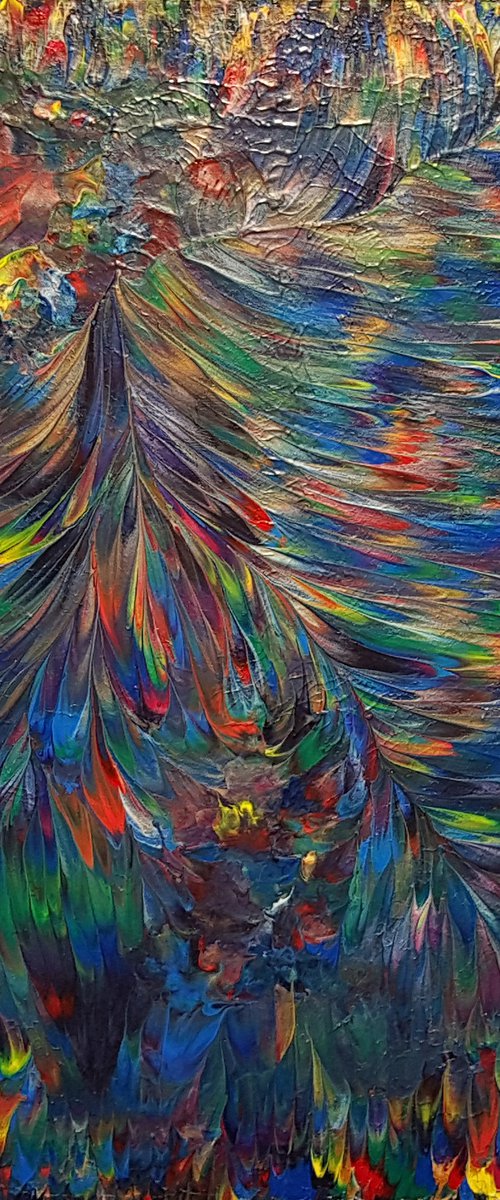 Wild Peacock by Alexandra Romano