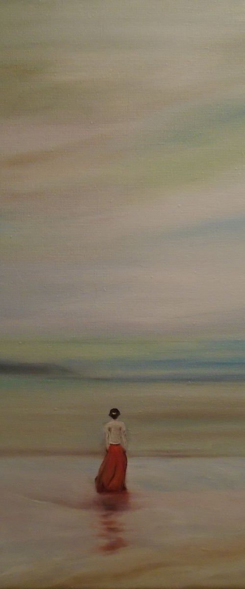 Little Sunday Painting by Timea  Valsami