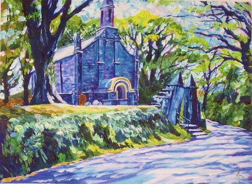 Ballaugh Old Church, Isle of Man by Max Aitken