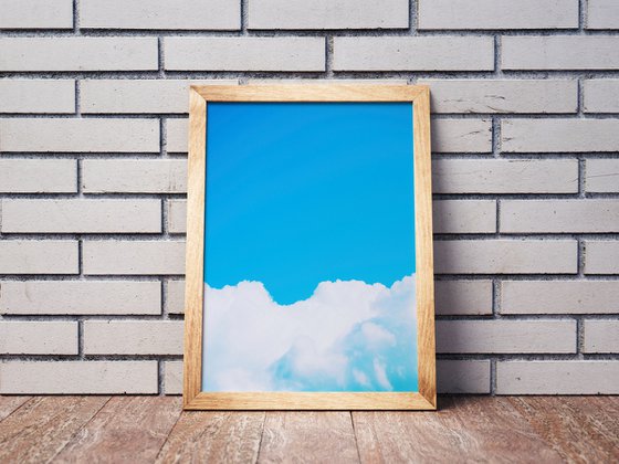 Blue Clouds I | Limited Edition Fine Art Print 1 of 10 | 40 x 60 cm