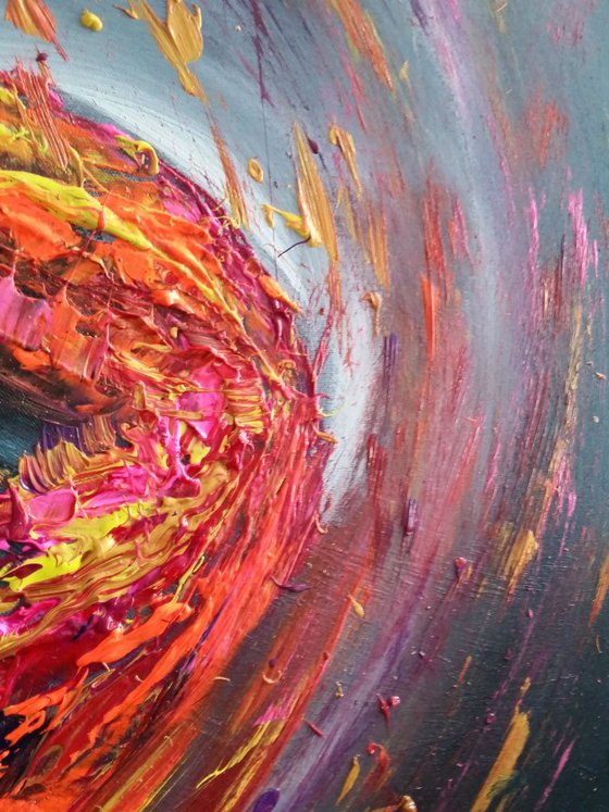 Abstract Colourful Vortex to the Soul