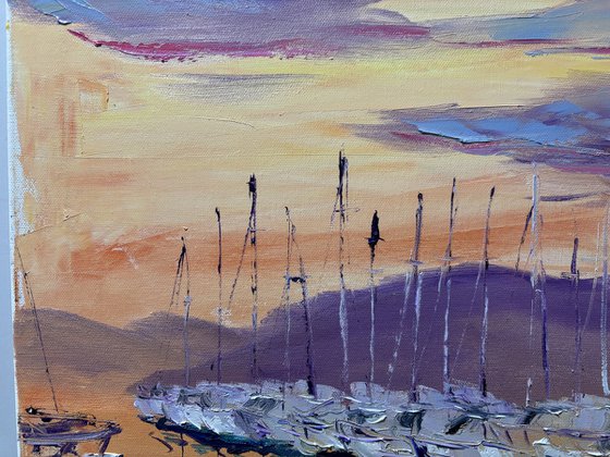 Sunset Serenade, Sainte-Maxime Marina