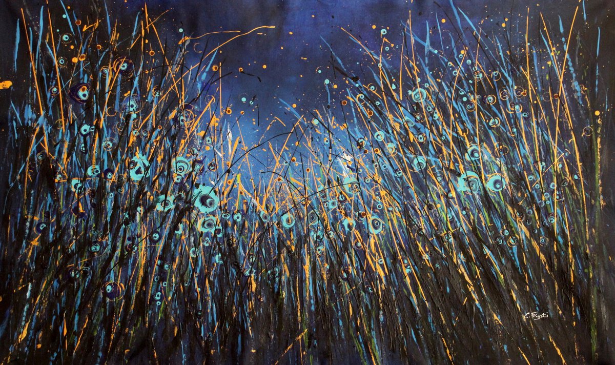 Notturno Regale #14 By Cecilia Frigati, 51 X 31, Artwork For Sale On Artfinder