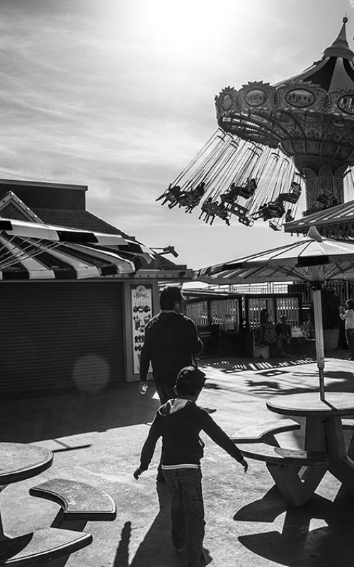 Santa Cruz Beach by Chiara Vignudelli