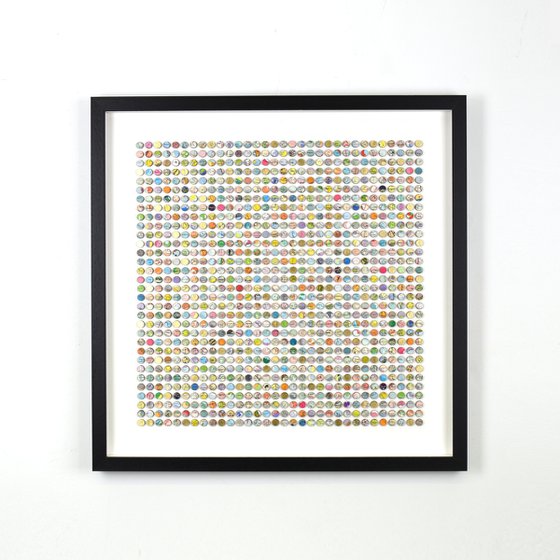 1024 Map Dots With Gold #2