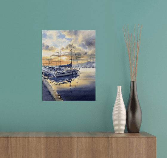 Golden Hour at the Pier