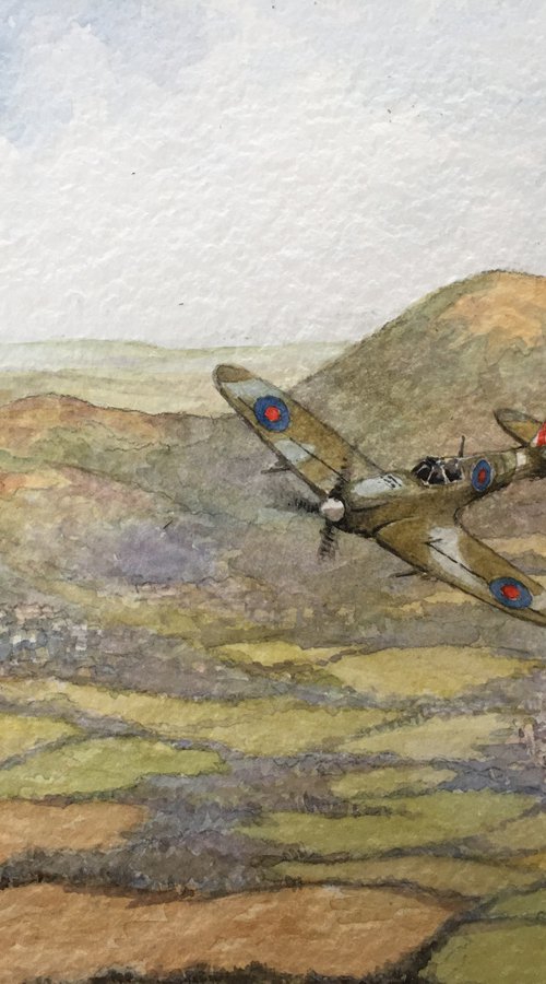 Malvern Spitfire. Worcestershire by Christopher Hughes