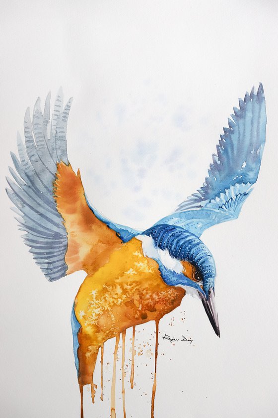 Flying Kingfisher