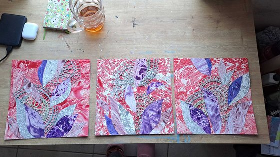 Venus Gardens, set of 3