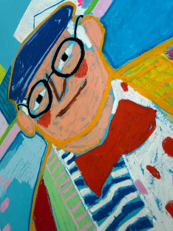 David Hockney Portrait