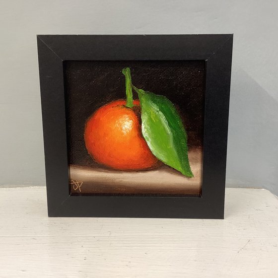 Little clementine still life