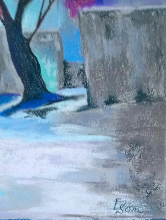 The Red Tree Courtyard