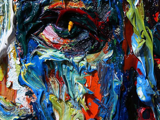 Original Oil Painting Portrait