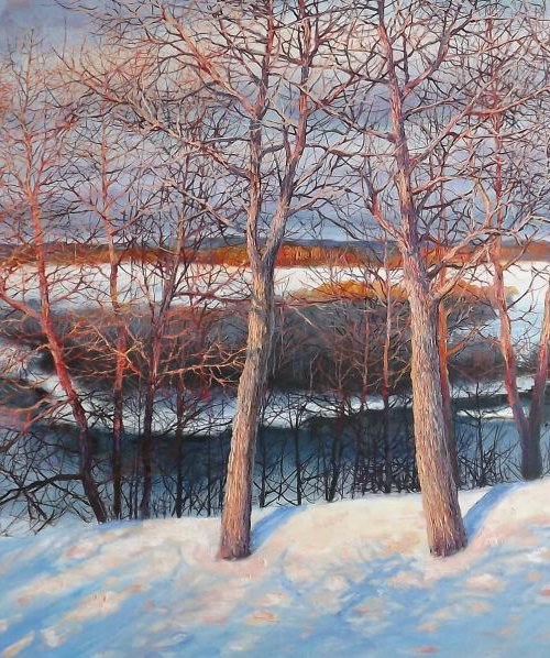 Winter Romance by Oleg Riabchuk