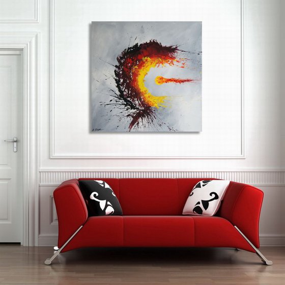 Fireball (Spirits Of Skies 064075) (80 x 80 cm) XL (32 x 32")